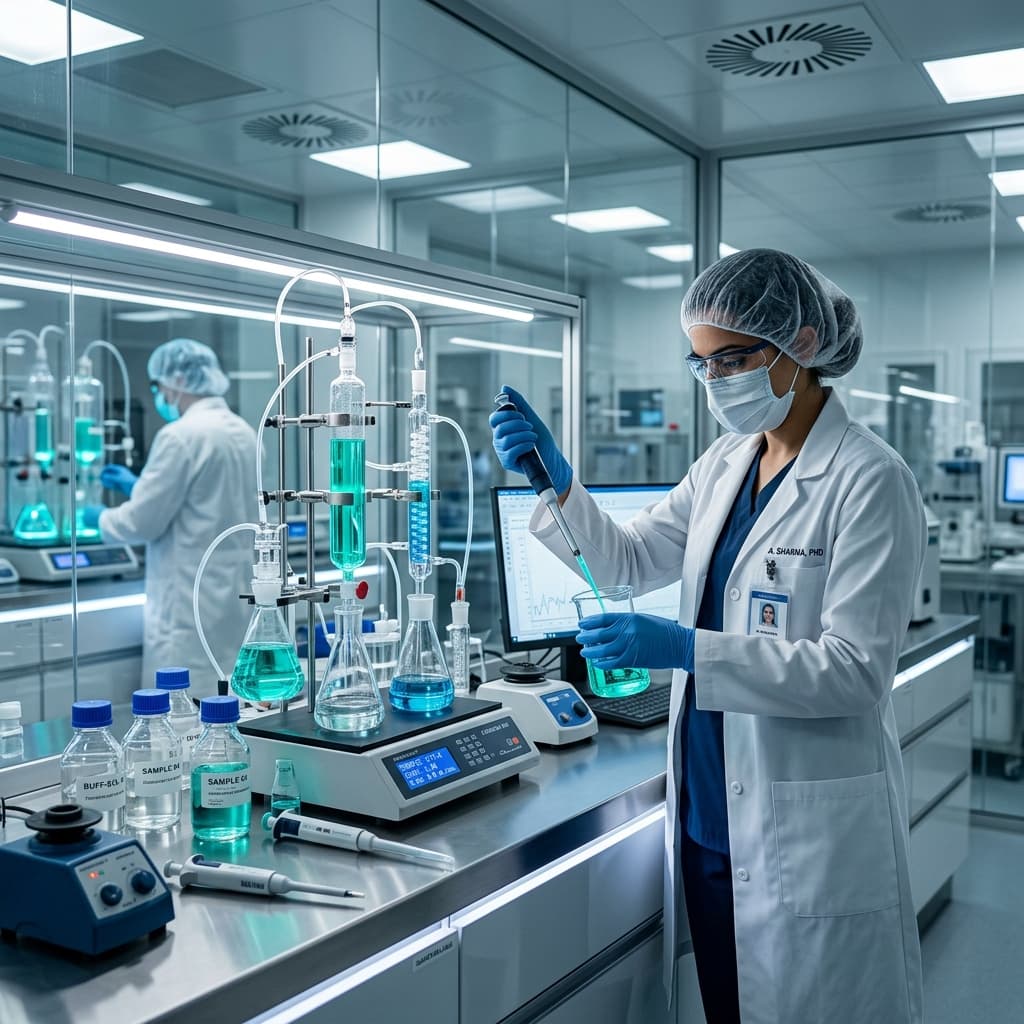 High-End Pharmaceutical Research Laboratory